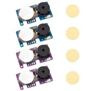 BTFO 4pz Grillo Che Fa Rumore, Divertenti Gadget per Scherzi Che Fanno Rumore con 16 Suoni Piccolo Dispositivo per Scherzi Acustici per Casa Feste (Viola e Blu)
