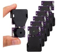BTFO 6 Pezzi Grillo Che Fa Rumore, Cinguettio e Bip Dispositivo Sonoro con 6 Suoni Fastidiosi Gadget Nascosti Divertenti Giocattoli Scherzosi per Ufficio Casa Scuola Adulti Bambini e Amici (Viola)