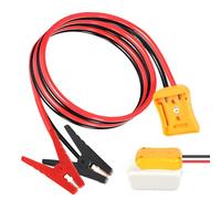 BTFO Cavi di Collegamento con Adattatore per Batteria Dewalt 20V, Lunghezza 60 cm 8AWG Portatile Set Cavi di Collegamento e Adattatori Compatibile con Dewalt