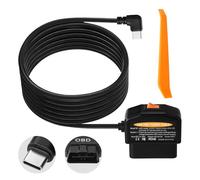 BTFO Cavo Alimentazione per Dash Cam OBD2, Protezione Bassa Tensione (11,6V/23,4V) Adattatore OBD a Tipo C Modalità Parcheggio 24 Ore Su 24, 7 Giorni Su 7 e Modalità ACC Registrazione Continua