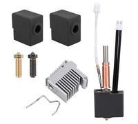 BTFO Kit Aggiornamento Hotend per Anycubic Kobra 3/ACE Pro, Gruppo Estrusore Testina Hotend Blocco Riscaldante Termistore Cartuccia Ugello Copertura in Silicone per Accessori Stampante 3D