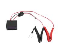 BTFO Tester Scarica Batteria Automobilistico, Tester Alternatore Auto con Display Digitale Tensione & Morsetti Rivelatore Perdita 12V Auto per Rilevare Problemi Scarica Nascosta su Camion SUV