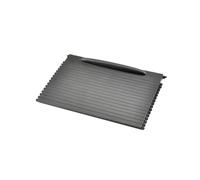 BTFWM 1X ABS Auto Console anteriore Portabicchieri Tenda avvolgibile Copertura Trim Blind, for Porsche, for CAYENNE, 2003-2010 7L5862531 Car Styling for auto Copertura della console centrale