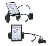 BTFWM 24V 36V 48V 60V Misuratore LCD universale for bici elettrica 5 pin E-Scooter M5 Pannello LCD Schermo 31,8 22,2 mm Bici elettriche Schermo di visualizzazione per scooter elettrico