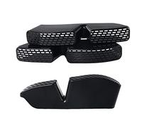 BTFWM 2PCS Auto-styling Sedile AC Calore Pavimento Aria Condizionata Condotto di Sfiato Uscita Griglia di Copertura 2015-2020 Accessori Auto, for Hyundai, for Tucson Coprisedili per aria condizionata