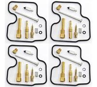 BTFWM 4 set di manutenzione del carburatore cilindro, for jet, kit riparazione Cb400 parti motore motociclo CB 400 Kit di riparazione del carburatore per motocicletta(4 sets)