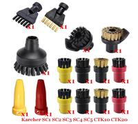 BTFWM Accessori for ugello potente for testina spazzola Aspirapolvere a vapore portatile SC1 SC2 SC3 SC4 SC5 SC7 CTK10 CTK20 Parti Accessori per pulitori a vapore(Set-10)