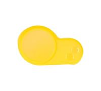 BTFWM Copertura in silicone, for Kugoo, M4 Scooter elettrico Kaboo Display LCD Tappo protettivo trasparente impermeabile Cruscotto strumenti Schermo di visualizzazione per scooter elettrico(Yellow)