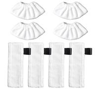 BTFWM EasyFix SC2 SC3 SC4 SC5 Panno for la pulizia del mocio a vapore Panno di copertura Stracci Sostituisci accessori Ricambi for pulitori Kacher Accessori per pulitori a vapore(8pcs-02)
