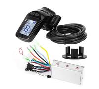 BTFWM For 24/36/48/60V 350/450/500/1000W E-bike Brushless Motor Controller con pannello display LCD Thumb Throttle Electric Bike Scooter Schermo di visualizzazione per scooter elettrico(24V 350W)