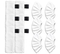BTFWM For EasyFix SC2 SC3 SC4 SC5 Panno for la pulizia del mocio a vapore Panno di copertura Stracci Sostituisci accessori Ricambi for pulitore for mocio Accessori per pulitori a vapore(12pcs)