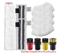 BTFWM For Easyfix SC2 SC3 SC4 SC5 Pulitore portatile a vapore Pulitore in microfibra Panno for mocio Straccio for mocio Parti Testine for mocio Panno Accessori Accessori per pulitori a vapore(Set-25)