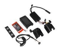 BTFWM For, kit completo di controller for strumenti for scooter elettrico da 8 pollici, cruscotto, manubrio, luce, scheda madre e display Copertura del freno dell'acceleratore