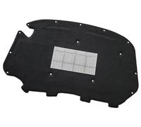 BTFWM For Skoda, for Superb B6 3T MK2 2009 2010 2011 2012 2013 2014 Tappetino isolante acustico for cofano motore anteriore isolamento acustico del cofano(BLACK 1pcs Aluminum Foil)