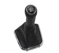 BTFWM For VW, POLO, 6R Sedan 2011 2012 2013 2014 2015 2016 2017 Auto-Stying 6 Speed Gear Stick Leva del pomello del cambio Stivale in pelle Pomello del cambio manuale