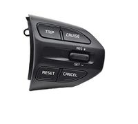 BTFWM Interruttore di controllo del volante multifunzione per auto, per Kia Rio K2 2016-2017 2018 2019 Kit pulsanti al volante(BLACK Model A)