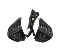BTFWM Interruttore di controllo del volante multifunzione per auto, pulsante Cruise Switch, per Mitsubishi, per Lancer, per Outlander Asx Kit pulsanti al volante(BLACK Carbon fibre)