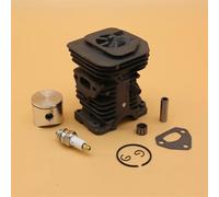 BTFWM Kit guarnizione candela cuscinetto anello pistone cilindro 38MM e 40MM, for Husqvarna, 142 141 137 136 Ricambi for motosega da giardino Ricambi per macchine da giardino(HUS142 40MM)