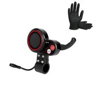 BTFWM Misuratore di visualizzazione LCD dell'acceleratore a pollice QS-S4 6PIN 48V-60V, for parti di scooter elettrici ZERO, 8 9 10 8X 10X Schermo di visualizzazione per scooter elettrico