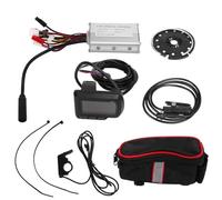 BTFWM Montaggio: Kit controller motore bici elettrica 24V 36V 48V conversione Acceleratore a pollice for con display Schermo di visualizzazione per scooter elettrico