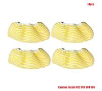 BTFWM Nuovo straccio in microfibra for mocio a vapore Spazzola for la testa EasyFix SC2 SC3 SC4 SC5 Accessori for aspirapolvere portatile Raschietto for vetri Accessori per pulitori a vapore(Set1)
