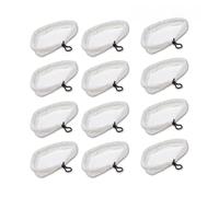 BTFWM Panni di pulizia in microfibra riutilizzabili e lavabili for Steam Mop, compatibili con Steamboy X5 H2O H20 S302 S001 Accessori per pulitori a vapore(12pcs)