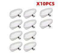 BTFWM Panni di pulizia in microfibra riutilizzabili e lavabili for Steam Mop, compatibili con Steamboy X5 H2O H20 S302 S001 Accessori per pulitori a vapore(10pcs)