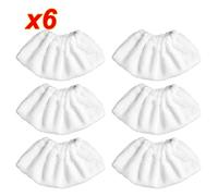 BTFWM Panno for mocio a vapore for Easyfix SC2 SC3 SC4 SC5 Panni for mocio a vapore tascabili Cleaner Panni for pavimenti in microfibra Accessori Accessori per pulitori a vapore(6pcs-02)