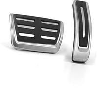 BTFWM Pedale acceleratore for auto freno, for Porsche, for CAYENNE, 958 2011-2017 Cuscinetti antiscivolo Accessori interni Set di copri pedali per auto