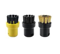 BTFWM Piccola spazzola rotonda Spazzola in nylon Spazzola con testa Spazzola in rame Macchina for la pulizia a vapore SC1 SC2 SC3 SC4 SC5 SC7 CTK10 CTK20 Parte Accessori per pulitori a vapore(3pcs)