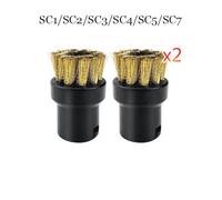 BTFWM Piccola spazzola rotonda Spazzola in nylon Spazzola con testa Spazzola in rame Macchina for la pulizia a vapore SC1 SC2 SC3 SC4 SC5 SC7 CTK10 CTK20 Parte Accessori per pulitori a vapore(2pcs-03)