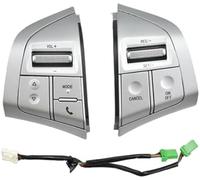 BTFWM Pulsante interruttore di controllo del volante multifunzione per auto, per crociera Bluetooth volume della musica per audio, per Isuzu Mux Kit pulsanti al volante