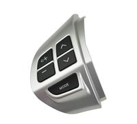 BTFWM Pulsanti dell'interruttore di controllo del volante multifunzione per auto Pulsanti argento, per Mitsubishi Asx 2007-2012 Kit pulsanti al volante(BLACK Left)