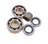 BTFWM Sostituzione del pistone del Cilindro, Kit paraolio Cuscinetto Albero Motore, for Husqvarna, for 359 357 XP 357XP Pezzi di Ricambio Motore Motosega Motosierra Attrezzi da Giardino