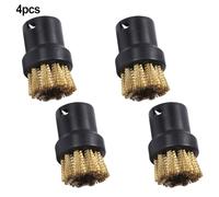 BTFWM Sostituzione dell'ugello dell'irrigatore della spazzola in nylon for BE6002 C1052 Spazzole for la pulizia delle parti del pulitore a vapore portatile Accessori per pulitori a vapore(4PCS)
