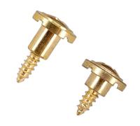 Btgghytr 2 pezzi Vintage String Trees Strings Retainer con vite rotonda scanalato String fermo guida albero