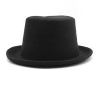 Btgghytr Cappello Panama in lana calda per adulti rotondo MagicShow Headwear Accessori in maschera Gioco di ruolo Cappello da gentiluomo