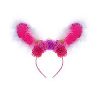 Btgghytr Cerchietto per capelli con orecchie da coniglietto pasquale, accessorio per capelli da donna