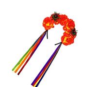 Btgghytr Cerchietto per capelli per donne e ragazze, per Halloween, con ragni colorati, per feste