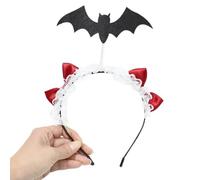 Btgghytr Cerchietto unisex a forma di pipistrello, da indossare tutti i giorni, per travestimenti, eventi