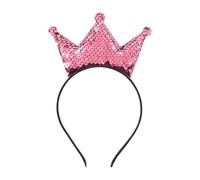 Btgghytr Fascia per capelli da donna e ragazza, con paillettes scintillanti, per feste di compleanno e feste di compleanno