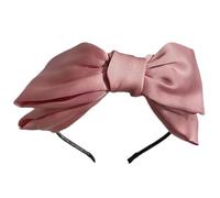 Btgghytr Fascia per capelli da donna e ragazza, stile punk rock, oversize, con fiocco, accessorio per capelli per festival musicali e discoteche