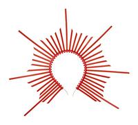 Btgghytr Fascia per capelli per donne e ragazze, accessorio carino per capelli con corona a spillo Mary HaloCrown Lolita