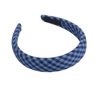 Btgghytr Fascia per capelli per donne e ragazze, con fiocco blu, in morbida spugna, accessorio per capelli per donne, adolescenti, ragazze, elegante e dolce