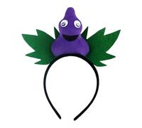 Btgghytr Fascia per capelli per donne e ragazze, elegante copricapo a forma di zucca, per balli di fine anno, compleanno, divertente, bambola di Halloween, accessorio per capelli carino