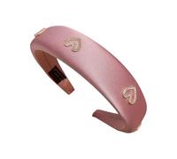 Btgghytr Fascia per capelli per donne e ragazze, fasce scintillanti con strass a forma di cuore, per donne e ragazze