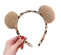Btgghytr Fascia per capelli per donne e ragazze stile dolce accessori per capelli ragazze lavaggio viso fascia per capelli orso arco per capelli cerchietto carino accessori per capelli