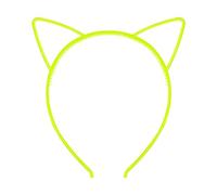 Btgghytr Fascia per capelli per donne e ragazze, stile punk, a forma di orecchie di gatto, fluorescenti, per adulti, adolescenti, ragazze, graziosa fascia per capelli, accessori per capelli