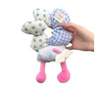 Btgghytr Fermagli per coda di cavallo, accessorio creativo per capelli che combina forme di cartoni animati e motivi floreali in morbido tessuto elastico per coda di cavallo