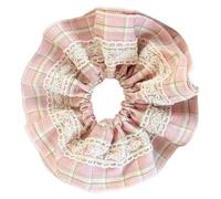 Btgghytr Fermagli per coda di cavallo Anelli per capelli oversize Fiocchi bianchi Corda per capelli Versatili Ornamento per capelli Stili belli per le donne